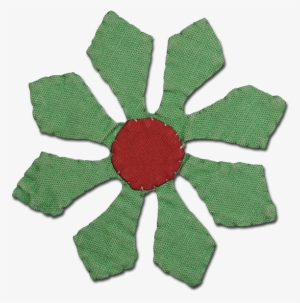 Fabric Flower 03 - Crochet #4288903