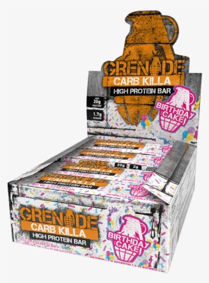 Grenade Birthday Cake Protein Bar #4289192