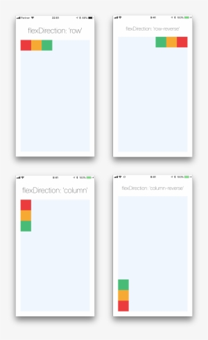 Flexdirection - ' - React Native Layout #4289960