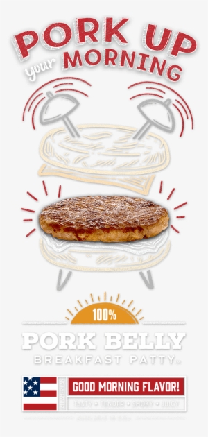 Pork Belly Breakfast Patty M - Pork #4289983