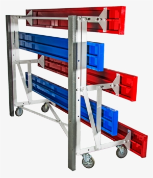 Non Marring 5 Inch Casters For Tip N Roll Bleachers - Shelf #4290294