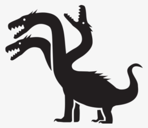 With The Right Strategy Even The Three-headed Hydra - 3 Headed Monster Clipart #4290299