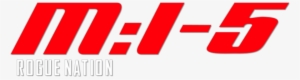 Rogue Nation Image - Mission Impossible 5 Logo #4290806