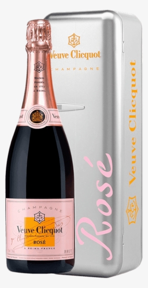 Veuve Clicquot Metal Fridge Rose Nv - Veuve Clicquot Ponsardin Champagne Brut Rose #4292219