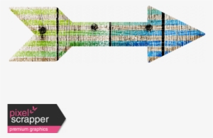 Stars Eyes Wood Arrow - Digital Scrapbooking #4292788