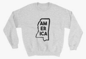 Mississippi Is America Sweatshirt - Peach T Shirt Design #4292838