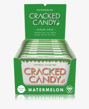 New Watermelon 8 Pack - Cracked Candy - Naturally Sugar Free Candy Cinnamon #4293366
