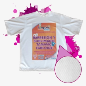 Playera Para Sublimar 100% Poliéster Tela Deportiva - Playera Poliester Para Sublimar #4293884