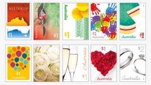 Set Of Stamps #4294085