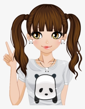 Vintage Girl Drawing Tumblr Png Download - Muñecas Lindas Png #4294288