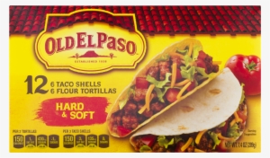 Old El Paso Taco Shells, Crunchy White Corn - 12 Count, #4294364