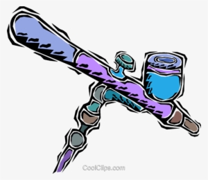 Airbrush - Logo Airbrush Vector #4295409