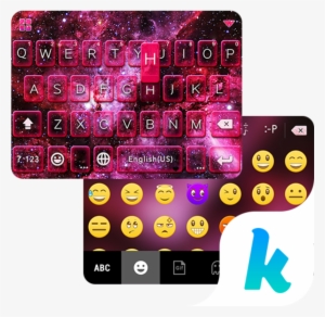 Space Dust Emoji Kika Keyboard - Kika App #4295608