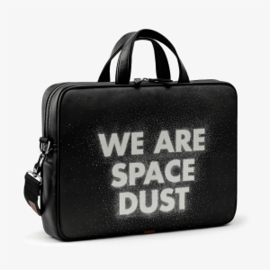 Dailyobjects We Are Space Dust City Compact Messenger - We Are Space Dust Metal Print By Joe Van Wetering #4295796