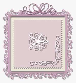 Ribbon Gift Frame - Circle #4296571