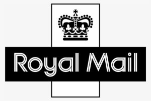 Royal Mail Logo Black And White - Royal Mail Logo Png #4296712