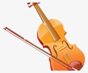 Violin Clipart Half - Клипарт Скрипка #4297823