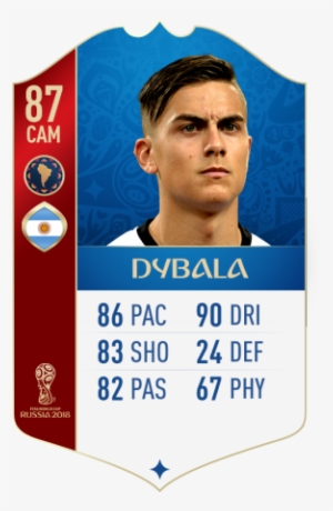 Paulo Dybala, Juventus - Fifa 18 Fifa World Cup 2018 Card #4297906