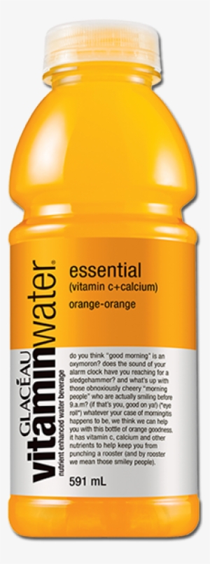 Vitaminwater Essential - Orange - Vitamin Water Essential Png #4297907