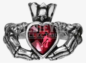 Gothic Claddagh Ring #4297981