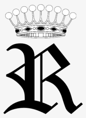 Monograma Rosalia O De Luzarraga - R In Old English Font #4298161