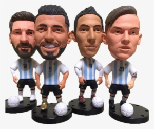 Messi Dybala Kun Di Maria Figurine / Action Figurine - Football #4298328