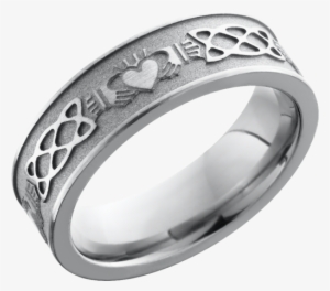 Titanium 6mm Band 6fcladdaghceltic - Bisou Jewels Womens Titanium, Claddagh Celtic Engraved #4298818