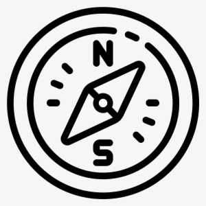 Drawing Compass Icon Png Download - Compass South Png Icon #4299254