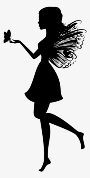 Butterfly Fairy Silhouette Png Clip Art Image - Free Fairy Silhouette Png #430005