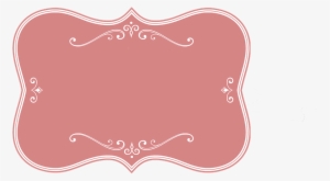 Victorian Pink Frame Png - Vintage Elegante Hochzeit Uawg-karten Postkarte #430007