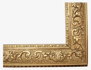 Large Picture Frames Beautiful Ornate Gold Antique - Gold Antique Transparent Picture Frame #430075