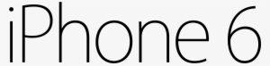 Iphone 6 Logo Black And White - Line Art #430078