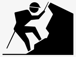 Png File Svg - Rock Climbing Icon #430611