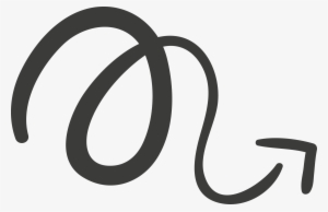 Arrow Curve Euclidean Vector - Arrow #430652