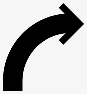 Curve Arrow - - Curve Arrow Png #430986