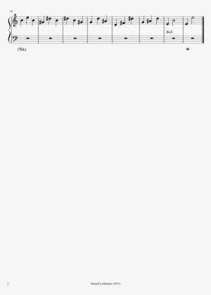 Someone Playing The Piano Sheet Music Composed By Samuel - Piano #431185