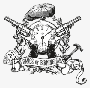 Gangs Of Birmingham Logo - Gun Lovin Liberal Tile Coaster #431363