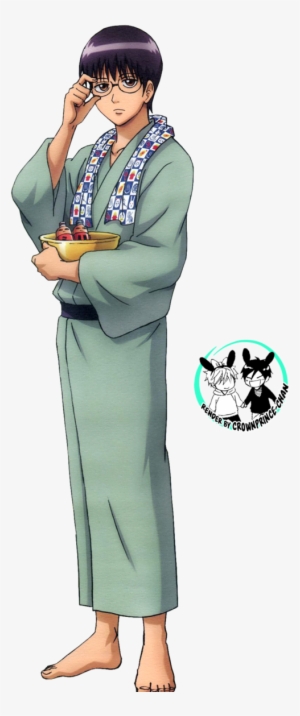 [render] Shimura Shinpachi By Crownprince-chan On Deviantart - Shimura Shinpachi #431369