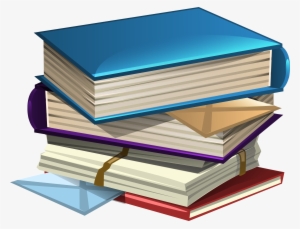 Stack Of School Books Png Download - School And Book Clipart #432363