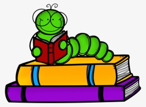 Book Worm Images Free Download Clip Art - Books Clip Art #432897