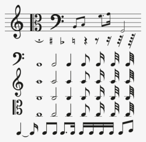 Various Music Symbols Material - Music Note Icons #432972
