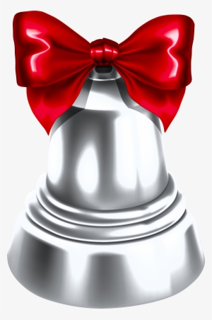 Christmas Silver Bell Png Clipart Image - Christmas Silver Bells Png #433099