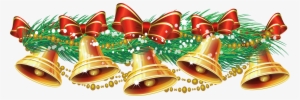 Graphic Transparent Stock Free Christmas Bell Clipart - Transparent Christmas Bells Png #433320