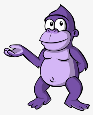 Bonzi Buddy Vector - Bonzi Buddy Clear Background #433348