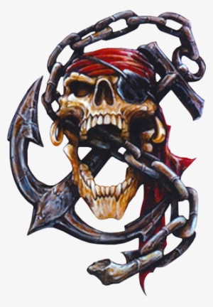 Skull-107 - Pirate Skull #433515