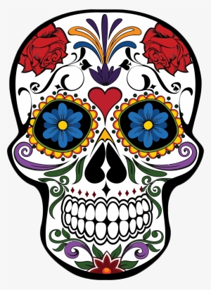 Clipart - Floral Skull - Floral Skull #433623 Clipart - Floral Skull - Floral Skull #433623