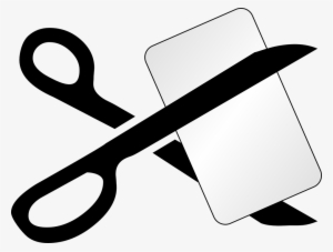 Cut Clipart Black And White #433780