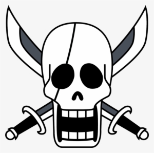 Gold Pirates Skull - One Piece Shanks Flag #433828