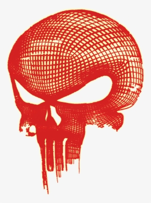The Punisher Glowing Skull Png Logo - Daredevil Png Logo #433979
