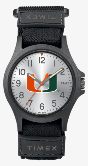 Pride Miami Hurricanes - Timex Expedition Acadia Full Watch Green #434925